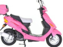 Win a 50cc Sports Moped in Pink