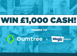 Win £1,000 Cash with Gumtree
