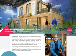 Win £1,000 for a weekend at Grand Designs Live