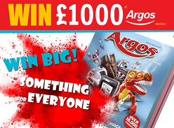 Win £1,000 Of Argos Vouchers