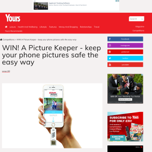 Win 1 of 10 16gb Picture Keeper for your smartphone worth £99.99