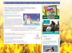 Win 1 of 10 Adventures through the Fairy Door: Sophie Finds a Fairy Door
