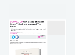 Win 1 of 10 copies of the book The Break