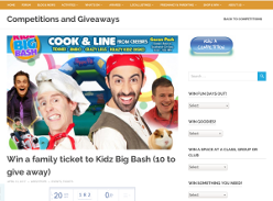 Win 1 of 10 family tickets to Kidz Big Bash