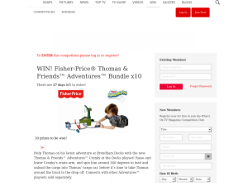 Win 1 of 10 Fisher-Price® Thomas & Friends™ Adventures™ Bundle