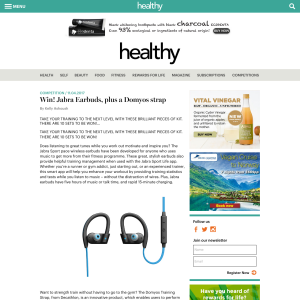 Win 1 of 10 Jabra Earbuds plus a Domyos strap