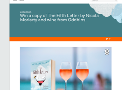Win 1 of 10 The Fifth Letter by Nicola Moriarty and two bottles of Australian wine
