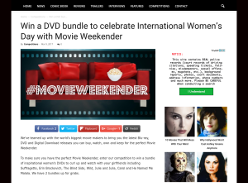 Win 1 of 2 bundles of inspirational women’s DVDs
