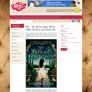Win 1 of 2 copies of The Silent fountain by Victoria Fox