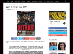 Win 1 of 2 Detroit on DVD