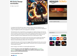 Win 1 of 2 Doctor Strange merchandise