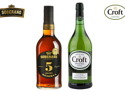 Win 1 of 2 sets of six bottles of Spanish brandy and six bottles of sherry
