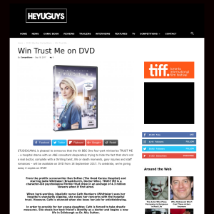 Win 1 of 2 Trust Me on DVD