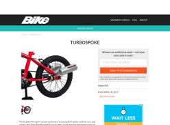 Win 1 of 2 Turbospoke® – Bicycle Exhaust System