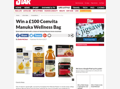 Win 1 of 3 £100 Comvita Manuka Goodies