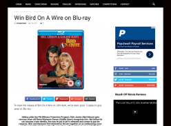 Win 1 of 3 Bird On A Wire on Blu-ray