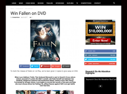 Win 1 of 3 Fallen on DVD