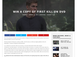 Win 1 of 3 First Kill on DVD