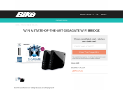 Win 1 of 3 Gigagate WiFi bridge