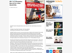 Win 1 of 3 Revolution: New Art For A New World DVDs
