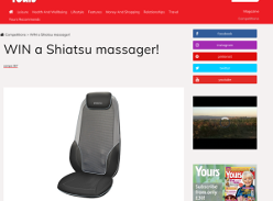 Win 1 of 3 Shiatsu massager worth £300