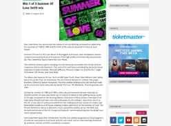Win 1 of 3 Summer Of Love 3xCD mix