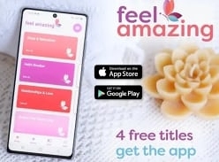 Win 1 of 3 Two year memberships to the Feel Amazing app