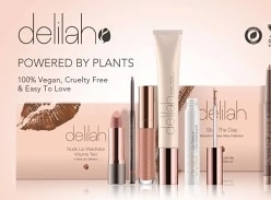Win 1 of 4 Bundles of Delilah Make-up