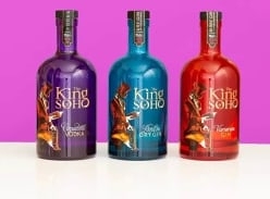 Win 1 of 5 Full Ranges of the King of Soho Gin and Vodka