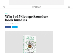 Win 1 of 5 George Saunders book bundles
