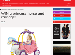 Win 1 of 5 Little Tikes princess horse and carriage worth £109.99