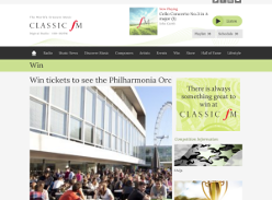 Win 1 of 5 Pairs of Tickets for The Philharmonia Orchestra's Summer Concerts