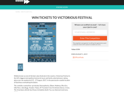 Win 1 of 5 pairs of tickets to Victorious Festival