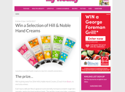 Win 1 of 5 Selection of Hill & Noble Hand Creams