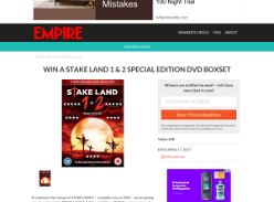 Win 1 of 5 Stake Land 1 & 2 Special Edition DVD Boxset