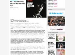 Win 1 of 5 Still On The Run: The Jeff Beck Story DVDs