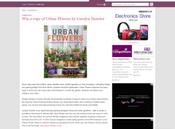Win 1 of 5 Urban Flowers by Carolyn Dunster