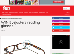 Win 1 of 7 Eyejusters reading glasses