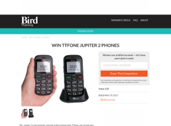 Win 1 of 9 TTfone Jupiter 2 phone
