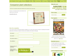 Win 10 companion plants seed collections from Garden Gear