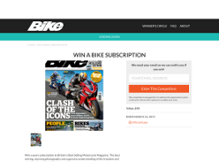 Win 12 months of ' Bike' delivered to your door