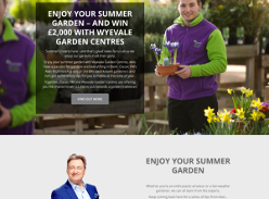 Win £2,000 to spend at Wyevale Garden Centre