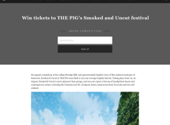 Win 2 Tickets to THE PIG’s Smoked and Uncut festival