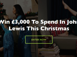Win £3,000 to spend in John Lewis