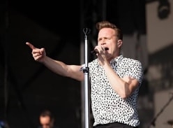 Win 4 VIP Tickets Inc Hospitality to See Olly Murs at Newbury Races