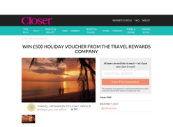 Win £500 holiday voucher