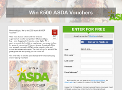 Win £500 of ASDA vouchers