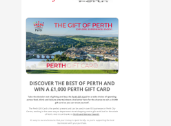 Win a £1,000 Perth gift card