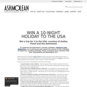 Win a 10-night Holiday to the USA