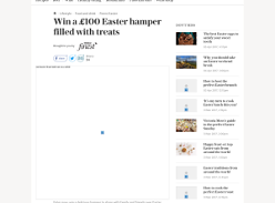 Win a £100 Easter hamper filled with treats